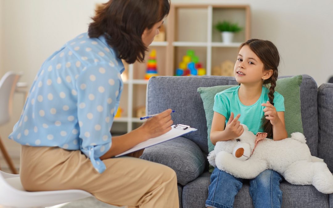 Child Receiving ADHD Therapy
