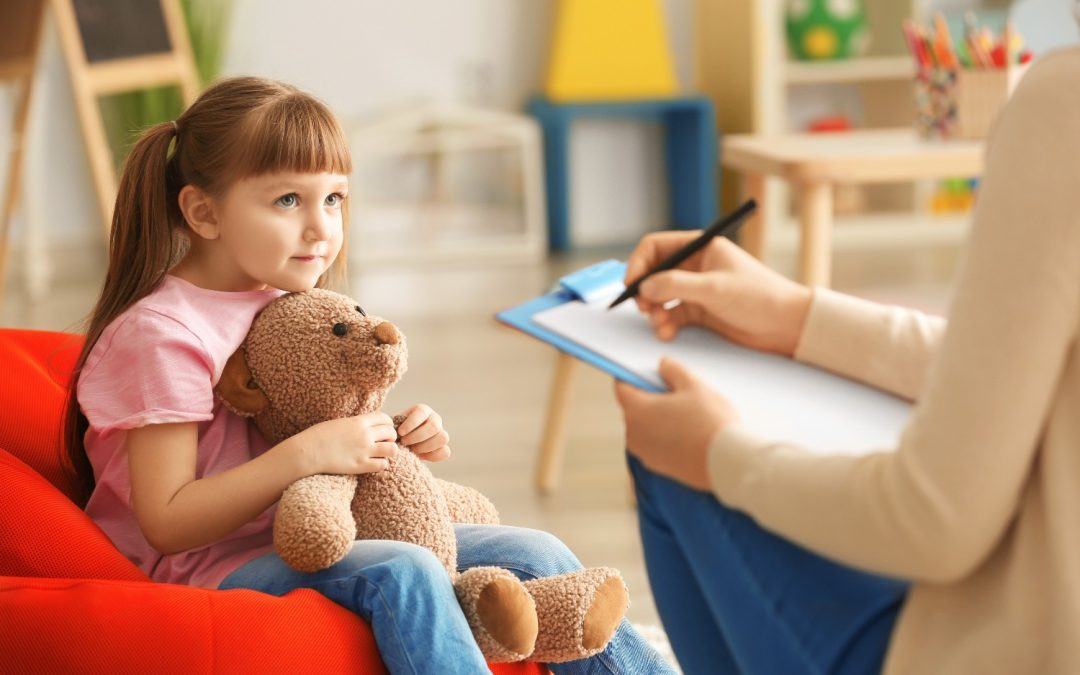 Child in counseling